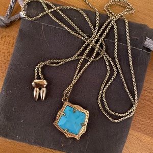 Kendra Scott Necklace - turquoise